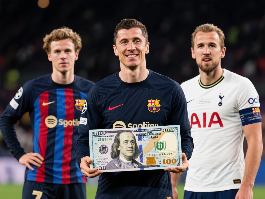 欧洲顶级联赛球员收入榜揭晓:德容、莱万、凯恩领衔 高薪的背后,是竞争的焦点,也是足球生态的