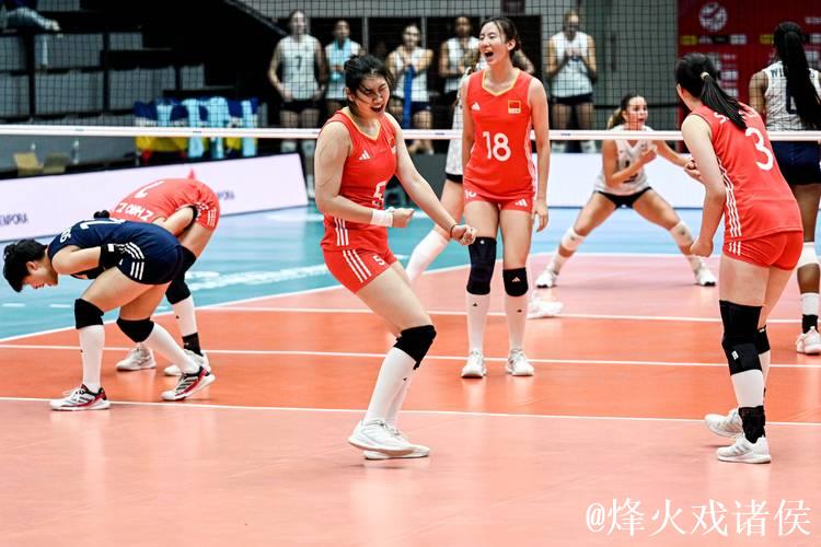 U21女排世锦赛：中国女排3-0美国 5连胜晋级16强
